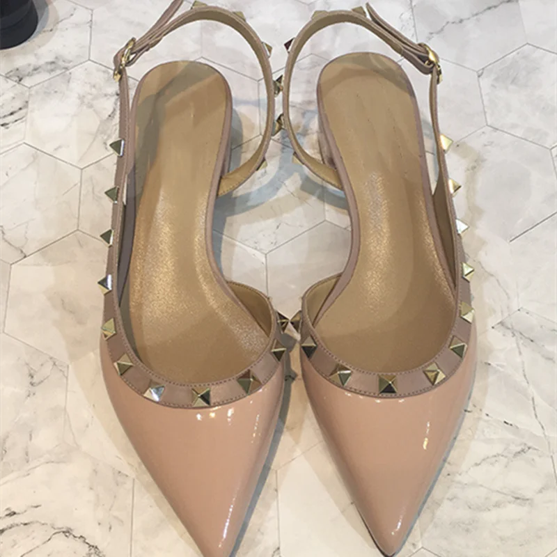 beige shiny 4cm