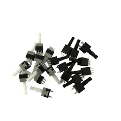 10pcs Free shopping 8.5*8.5 mm 6 Pin Mini Self-locking/Momentary Push Button Switch DIP DPDT Multimeter switch