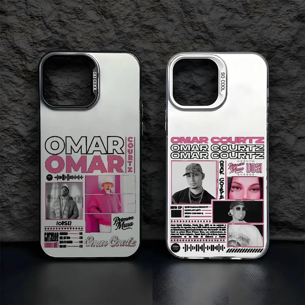 

O-omar Courtz Primera Musas Phone Case For IPhone 17 16 15 14 13 12 11 Pro Max Air Multicolor Matte Laser Metallic Aurora Funda
