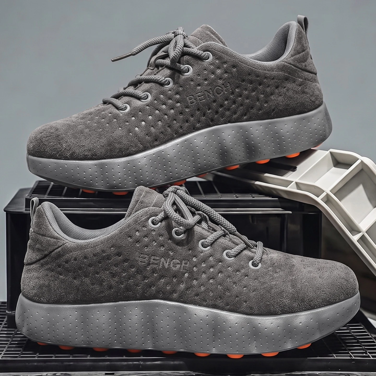 Men's Comfortable Casual Sneakers with Foot Sensing Massage Technology Women's Sports Breathable Lightweight Training Shoes