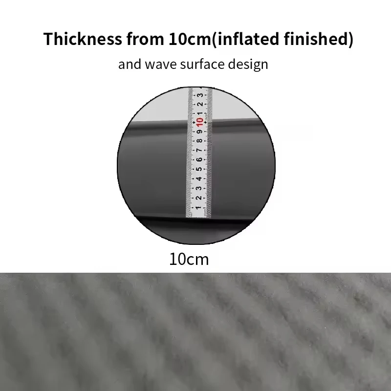 Car Inflatable Mattress Backseat & Trunk Air Bed for Camping, Travel and Road Trips