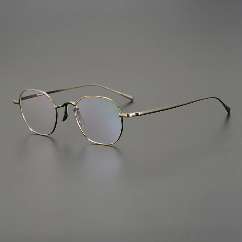 

Pure Titanium Ultralight Optical Glasses Frame Men Vintage Square Prescription Eyeglasses Women Japanese Luxury Brand Spectacles