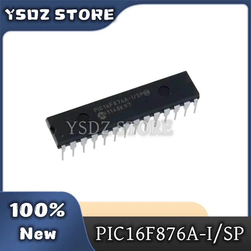 5-10PCS/LOT New Spot PIC16F876A-I/SP PIC16F876A Direct Insert DIP-28 Microcontroller in stock