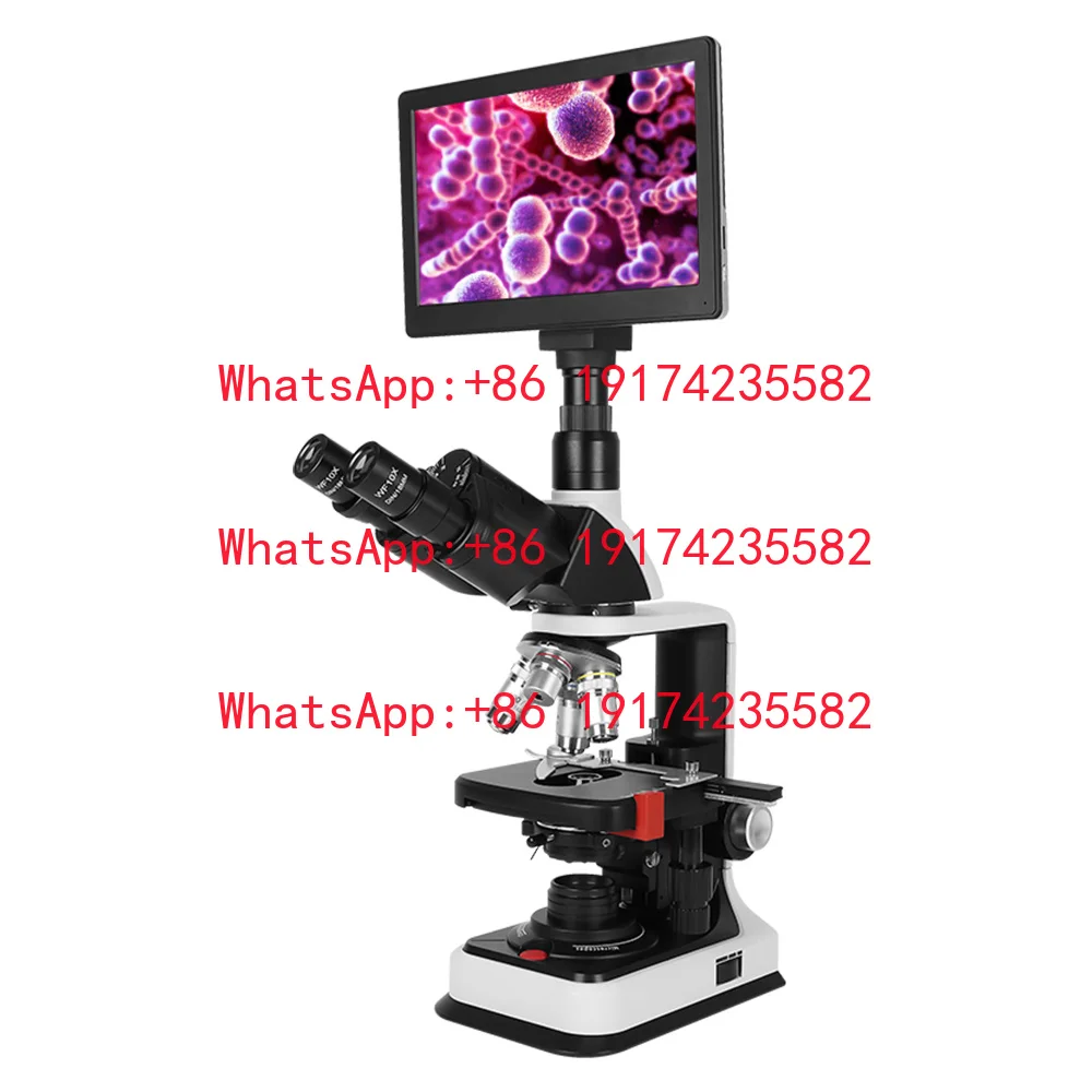 Eyepiece Digital Electron Microscope Binocular Stereoscopic Microscope Stand Camera LED Light Source Trinocular Observation Head