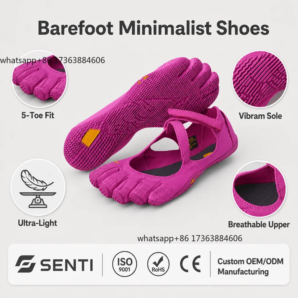 2026 new quick-drying mesh five-toed barefoot shoes, light and flexible, ultra-light and thin soles, suitable for yoga Pilates
