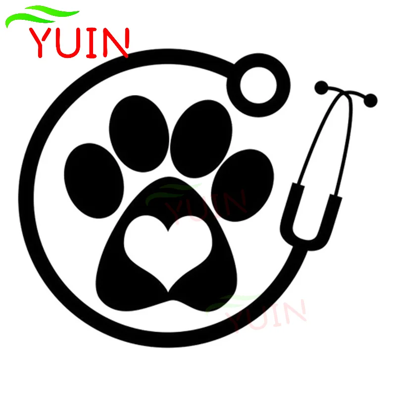 

Personality Car Decals Veterinary Creative Window Decoration Applique PVC Waterproof Sunscreen Stickers Can Be Customized Color