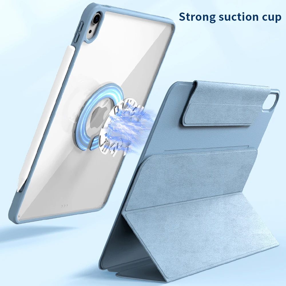 Custodia magnetica per iPad Air 4/5 2020 2022 custodia iPad Pro 11 2021 iPad Mini 6 iPad 10.2 9 custodia posteriore staccabile con Cover di ottava generazione