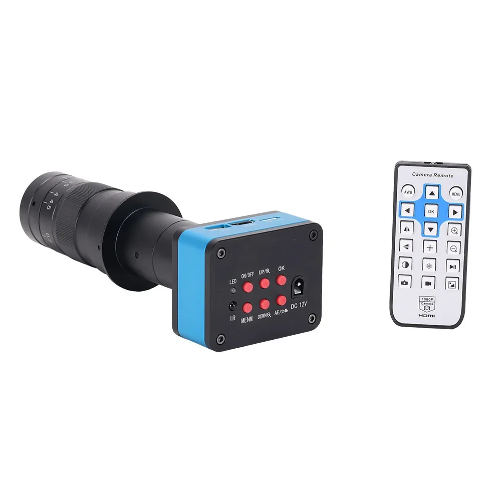 HAYEAR 4K SONY Sensor HD 180x C-Mount Digital Video Industrial Microscope Camera for phone PCB Repair