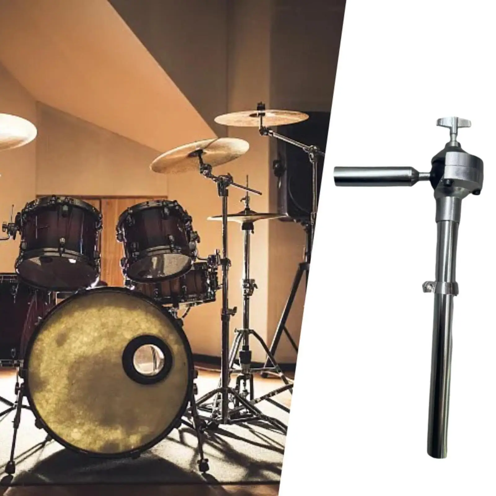 

Stable Tom Holder Stand, Drum Bracket, Professional Single Tom Mount Arm Holder, Mount Bracket for Tom Drum Set,