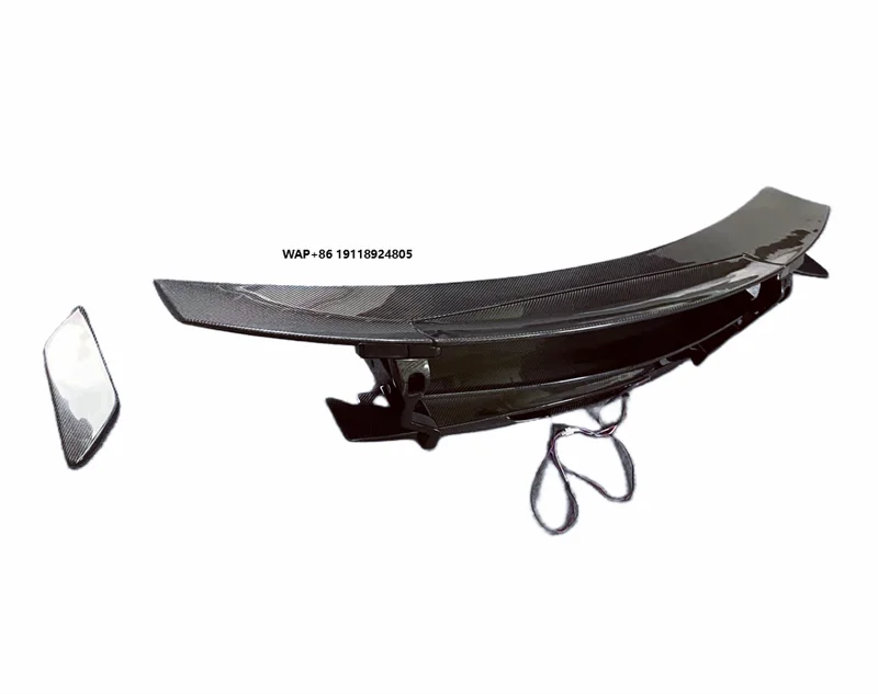 

Used for GT GTS GTR Upgraded Version BS Style Forged Particle Carbon Fiber Rear Spoiler Body Kit Bumper Edge Side