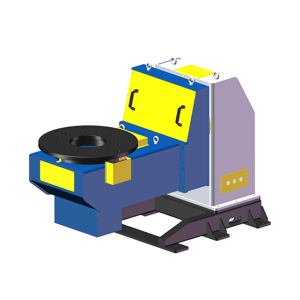 Dual Axis L Shaped Industrial Welding Robot Positioner With A Payload For Industrial Welding Positioning