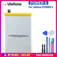 Mobile Phone Batteries 6350mAh For Ulefone Power 6 Power6 6.3 inch Rechargeable Portable Battery