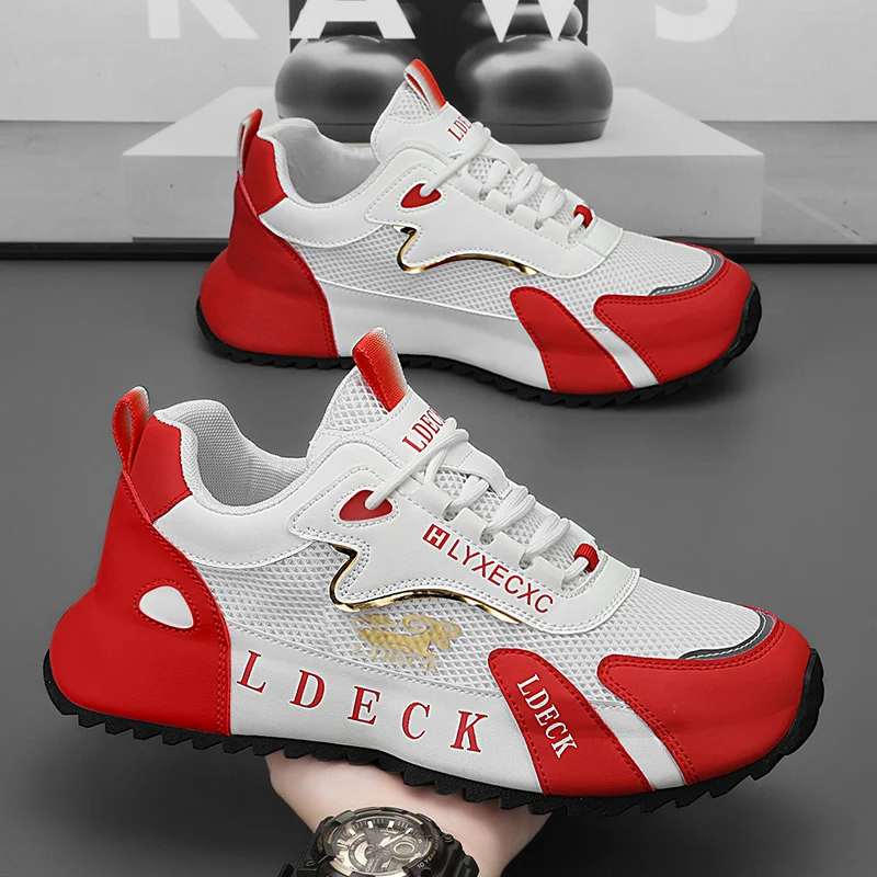 

Men's shoes - 2026 spring new style thick-soled sports shoes, increase height by 6 inches, invisible, non-fatiguing, casual, sho