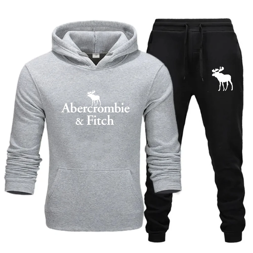 Abercrombie Fitch dres Bluza z Kapturem + Spodnie Garnitur 캐주얼 스웨터