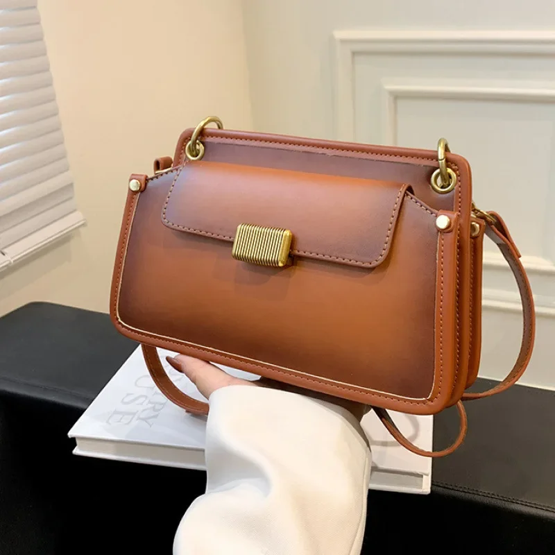 

2025 Premium Foreign Style Women's Crossbody Bag - Niche Japanese & Korean Design, Retro Underarm/Shoulder Style