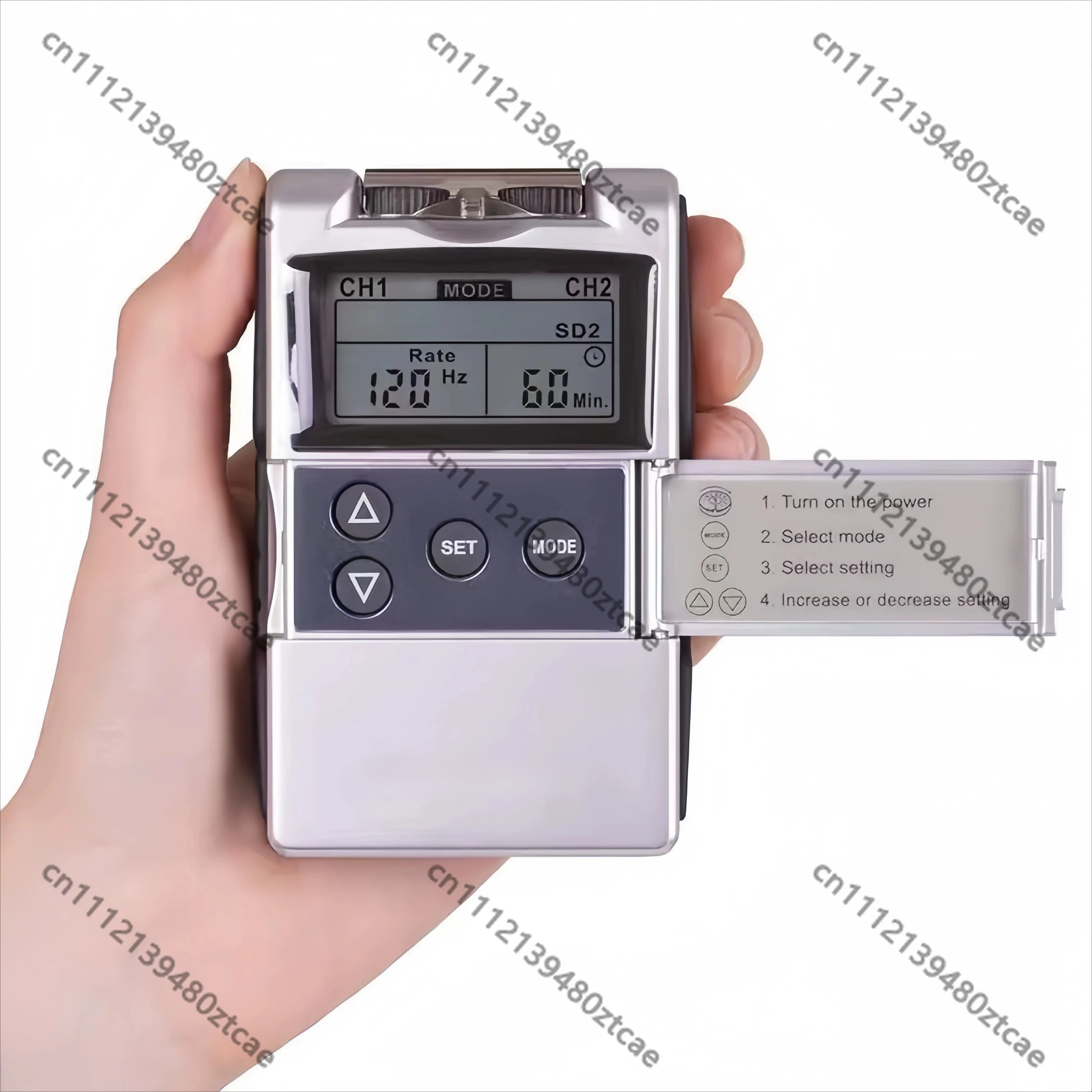 Multifunctional  Pulse Massager, Electric Meridian Acupuncture Therapy Device, Cervical Body Massage Machine for Scraping