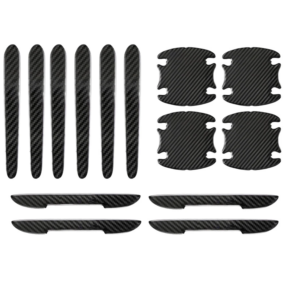 

Carbon Fiber 3D Car Door Handle Protective Film Universal Scratch Film Door Handle Clear Film