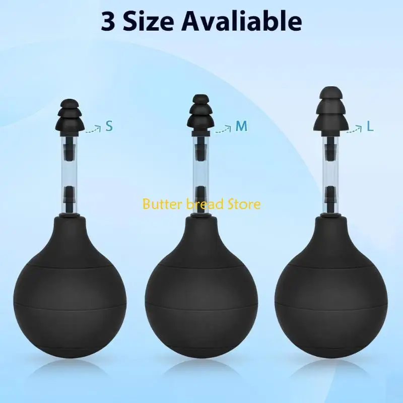 Dispositivo alívio da pressão da orelha W89C Cap para alívio instantâneo dor cabeça com três dicas ouvido ​​e