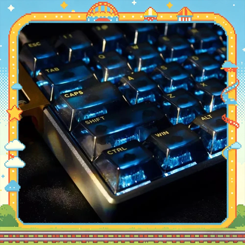 IPI FLASH 68 Esports Keyboard 128KHZ Key Scanning Rate 8000HZ Rate Of Return Wired Keyboard For VALORANT CSGO Pc Accessories