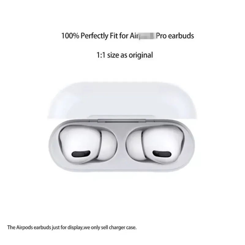 Replacement Wireless Charging Box For Airpods Pro 2 Bluetooth Earphone Charger Case For Airpods1 2 3 4rd Generation Pairing Sync