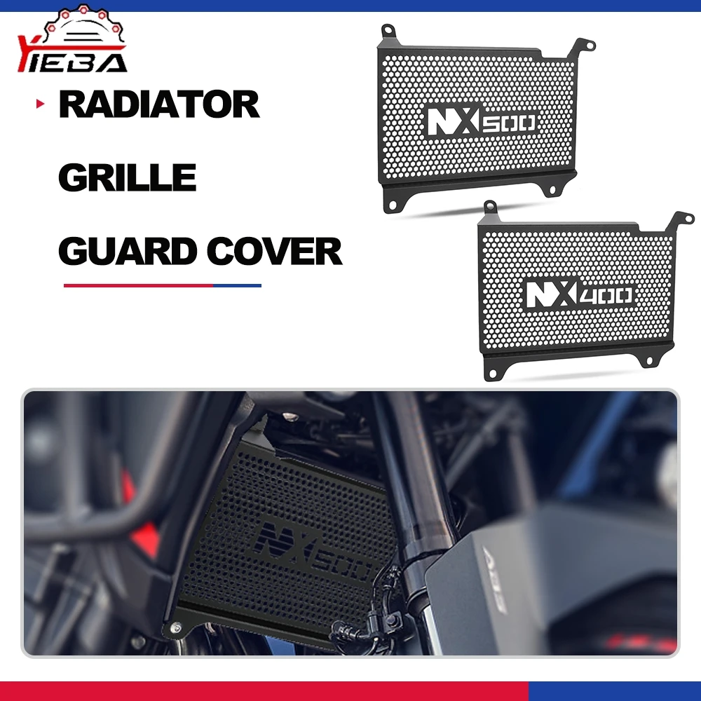 

Для HONDA NX400 NX500 2023 2024 2025 NX 500 NX 400 Аксессуары для мотоциклов Решетка радиатора Защитная крышка Резервуар для воды Защитная крышка