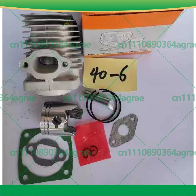 For 2 Stroke 40-6 CG411 Cylinder Piston Sleeve Assembly Grass Trimmer Brush Cutter Garden Power Tool Accessories
