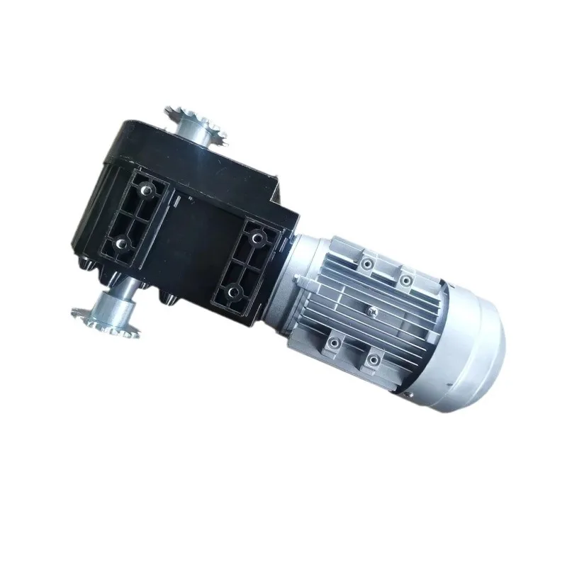 Intelligent greenhouse special geared motor, internal and external shading system, window opening system