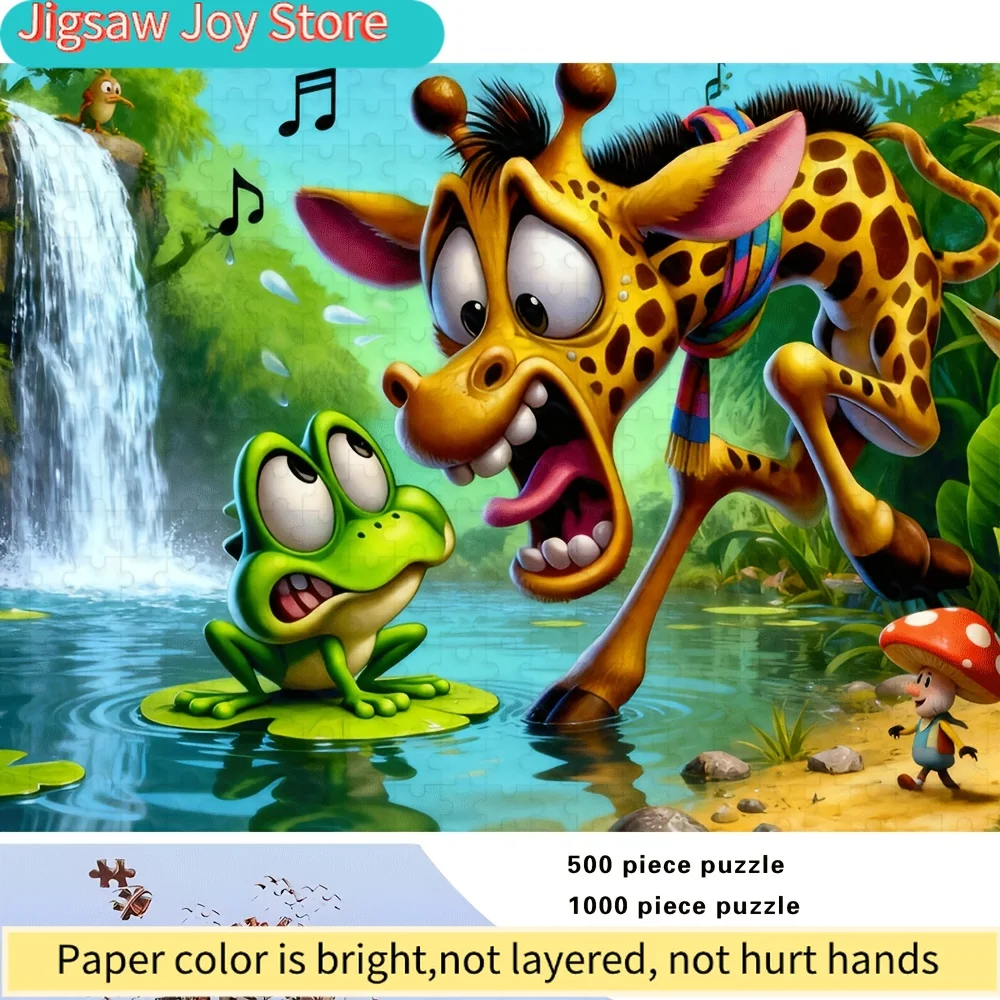 

Пазл для взрослых 500/А – сложный, с большим количеством деталей, увлекательная головоломка для взрослых и всей семьи, портативная коробка для путешествий