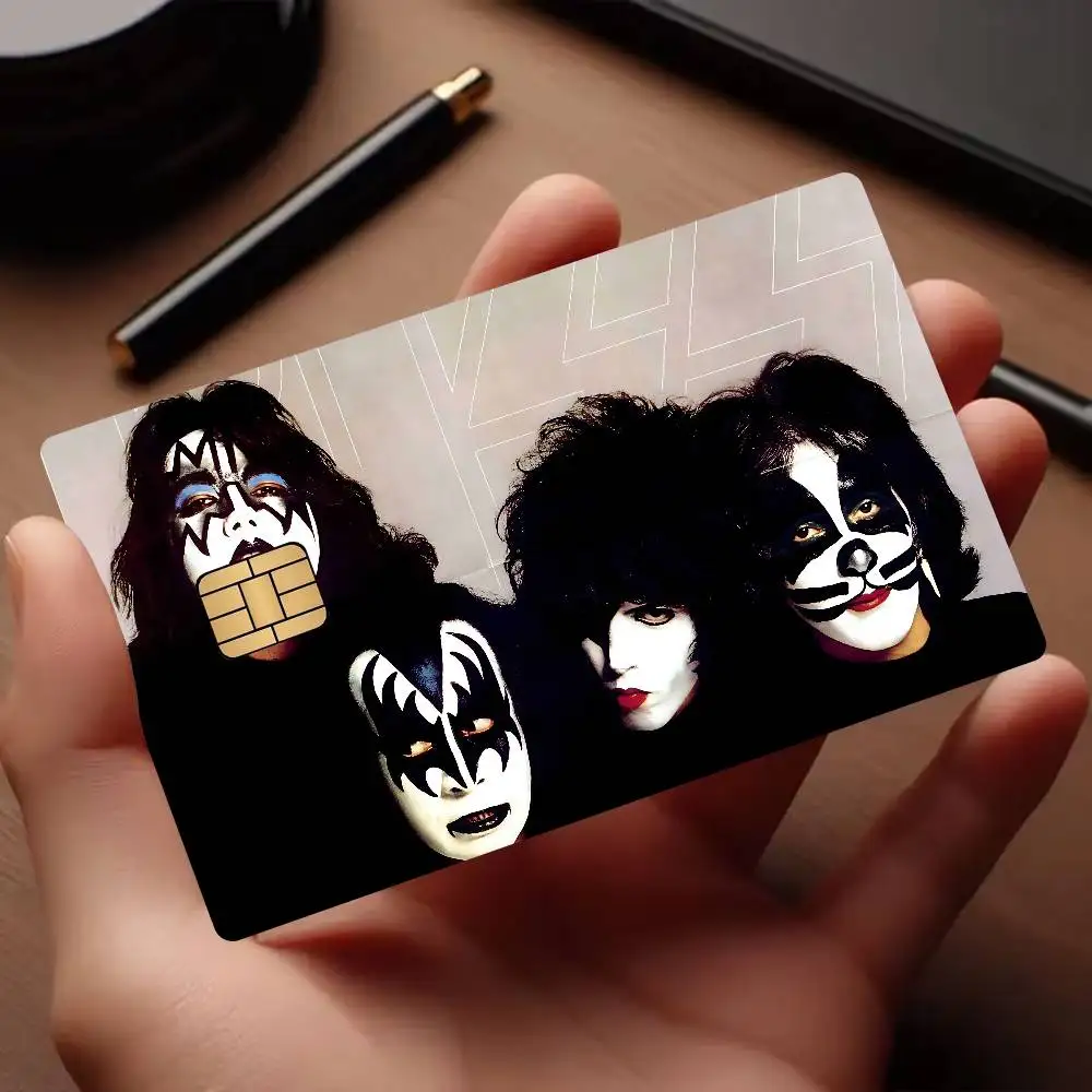 K_Kiss Band Game Anime Sticker Film Skin Cover Case For Small Large No Chip Debit Credit Card Front Side view 6