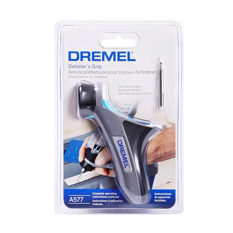 

Dremel A577 Electric Grinder Detailers Grip Rotary Tool Attachment Kit 200/3000/4000/8220 Mini Drill Handle Bar Tools Accessory