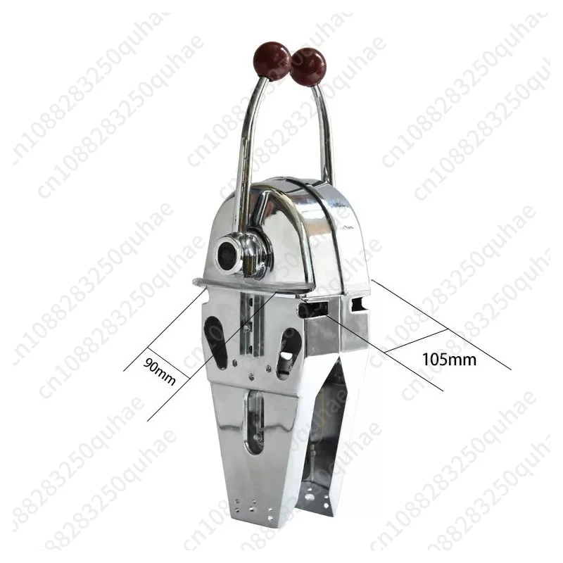Boat Throttle Controller, American Manipulator Single Lever Gear Shift Control Assembly with Cables