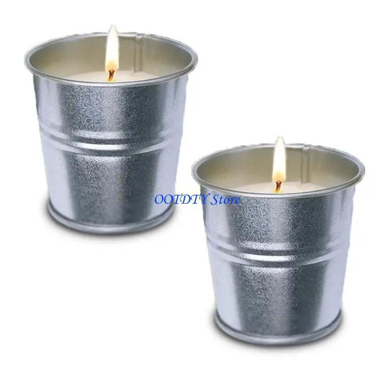 Picture 3: 367A 2pcs Citronellas Set Natural Soys Scented Wax for Camping