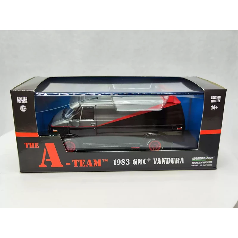 Greenlight 1/43 Proportion 1983 GMC Dragon Agent Team Series Diecast Model Can Be Opened Alloy Car Child Christmas Gift