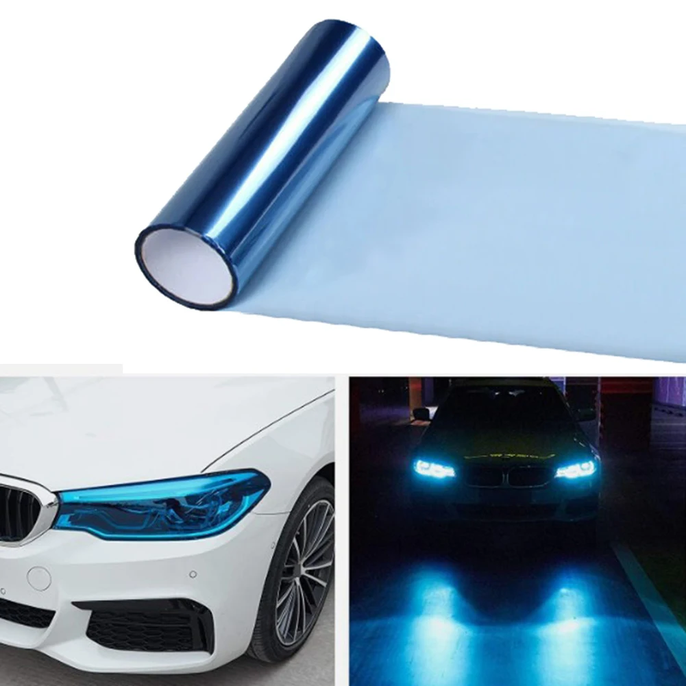 Chip Crack Nor Peel You Can Use This Vinyl Film For Any Headlights Cm Auto Parts 1piece Car Headlight Tint Film