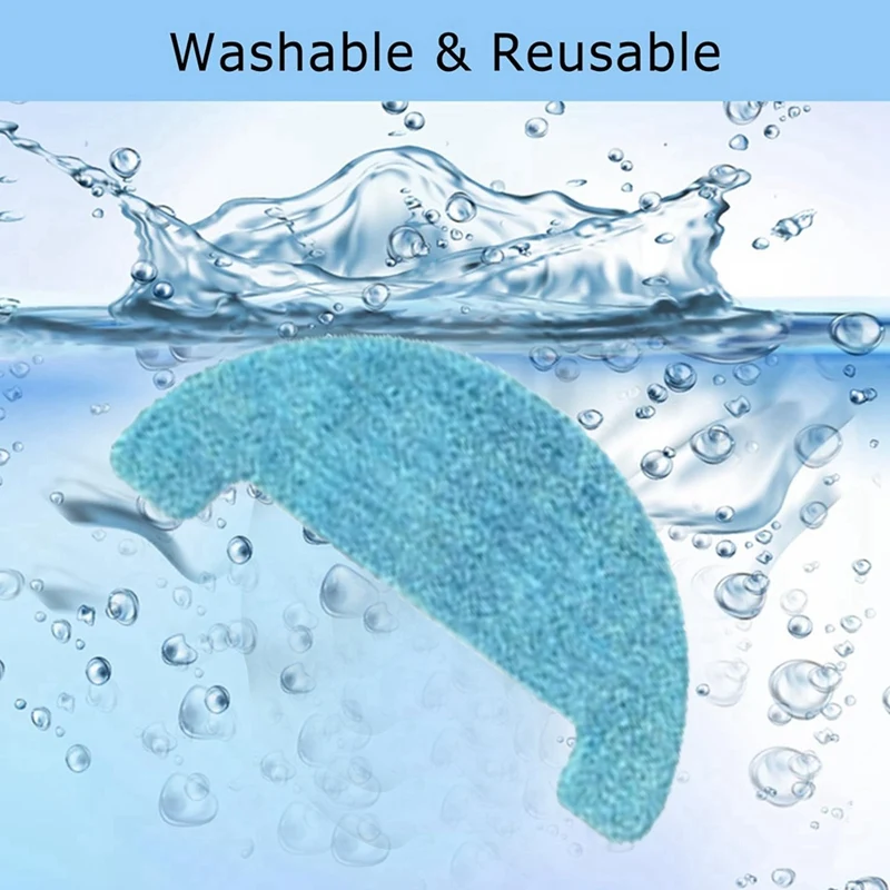 ผ้าทําความสะอาด 9 ชิ้นสําหรับอุปกรณ์เสริมเครื่องดูดฝุ่นหุ่นยนต์ Loorow AT800