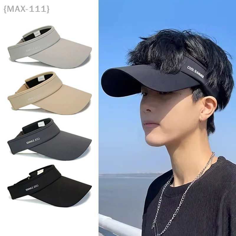 

{MAX-111} 1 шт. летний мужской охлаждающий эластичный козырек с защитой от ультрафиолета, ледяной шелк ﻿ Шляпы от солнца Велоспорт Бег Спортивная кепка с козырьком