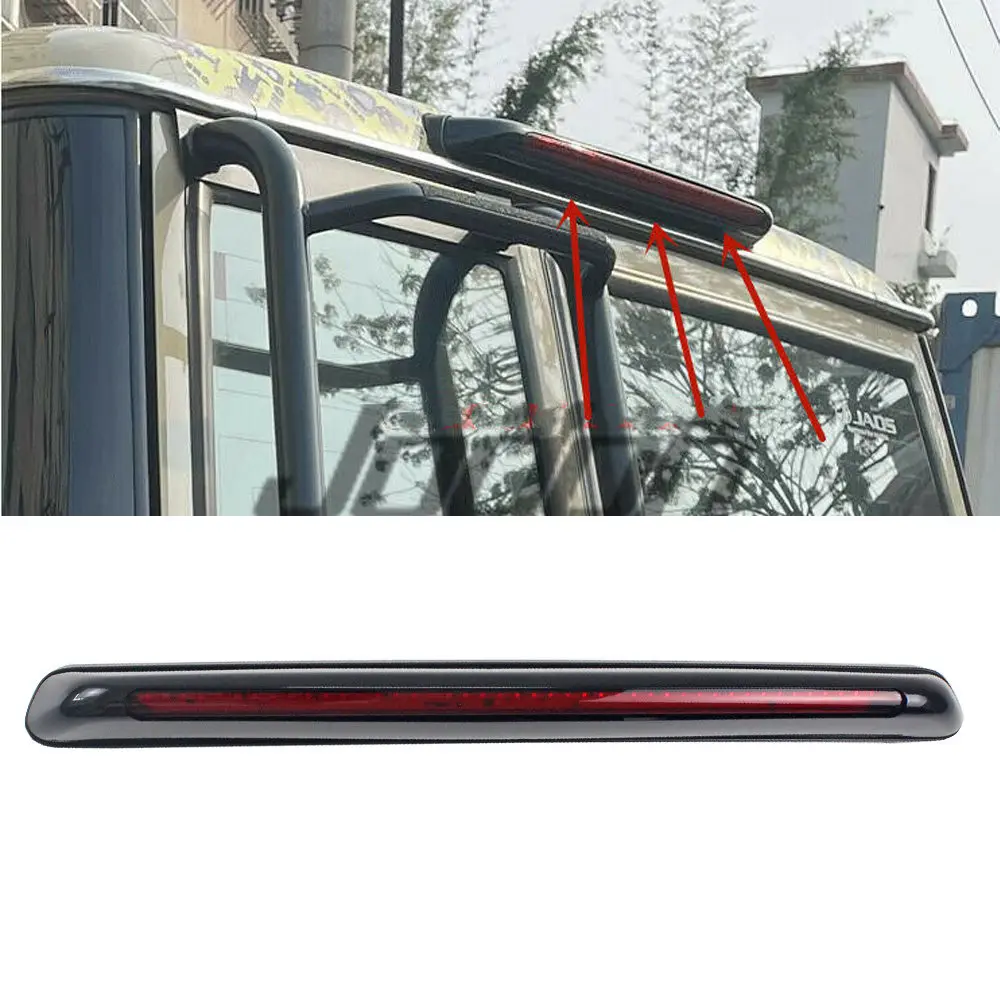 1 Piece High Position Skid Lamp for Toyota Land Cruiser LC70 LC76 LC79 High Postion Lamp for Lc70 Additional Warning