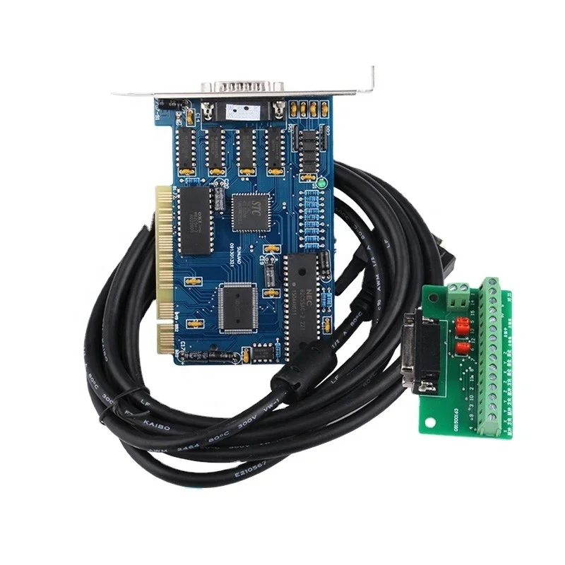 motion control card 3 axis cnc controller board pci card nc studio card nc studio software for cnc