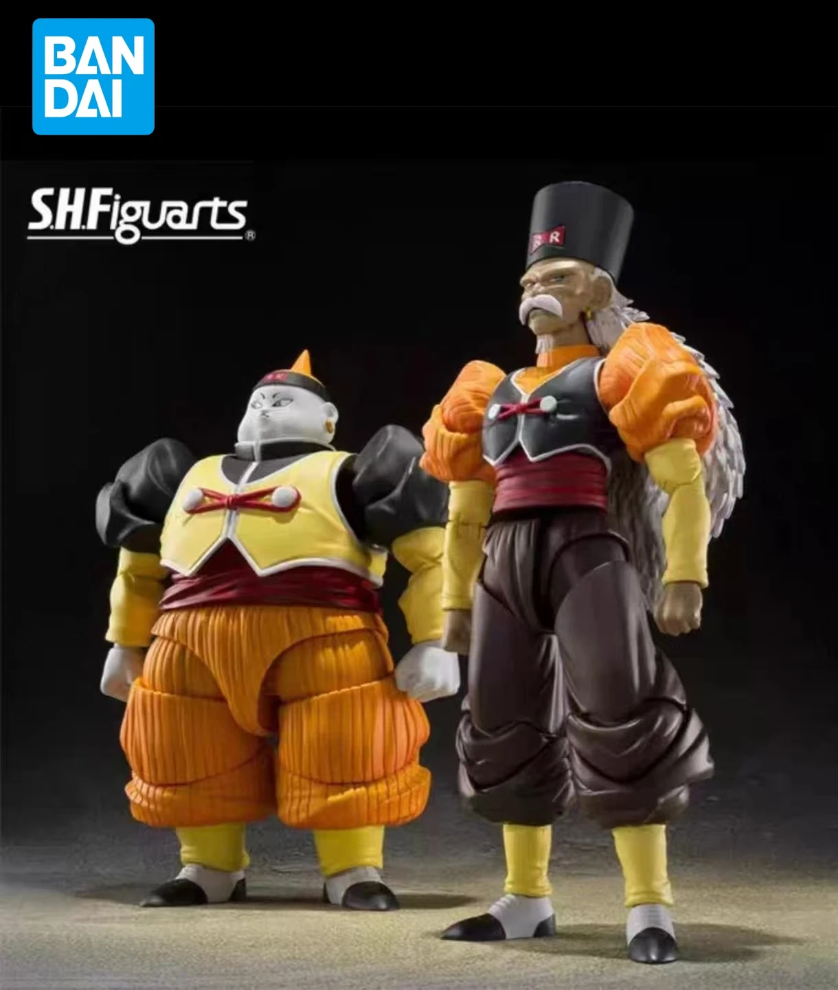 

Bandai Authentic Dragon Ball Super SHF Androids 17/18/19/20 Soul Exclusive Articulated Figure Model Toys Doll Collectible Gift