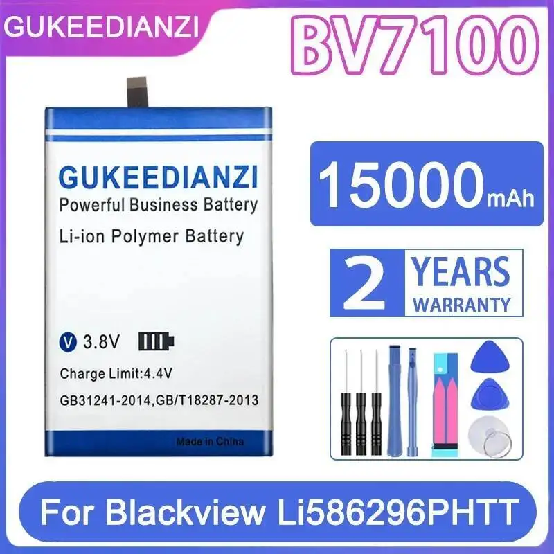 

Аккумулятор мобильного телефона для Blackview BV7100 Li586296phtt, долговечная работа, 15000 мАч, стабильный