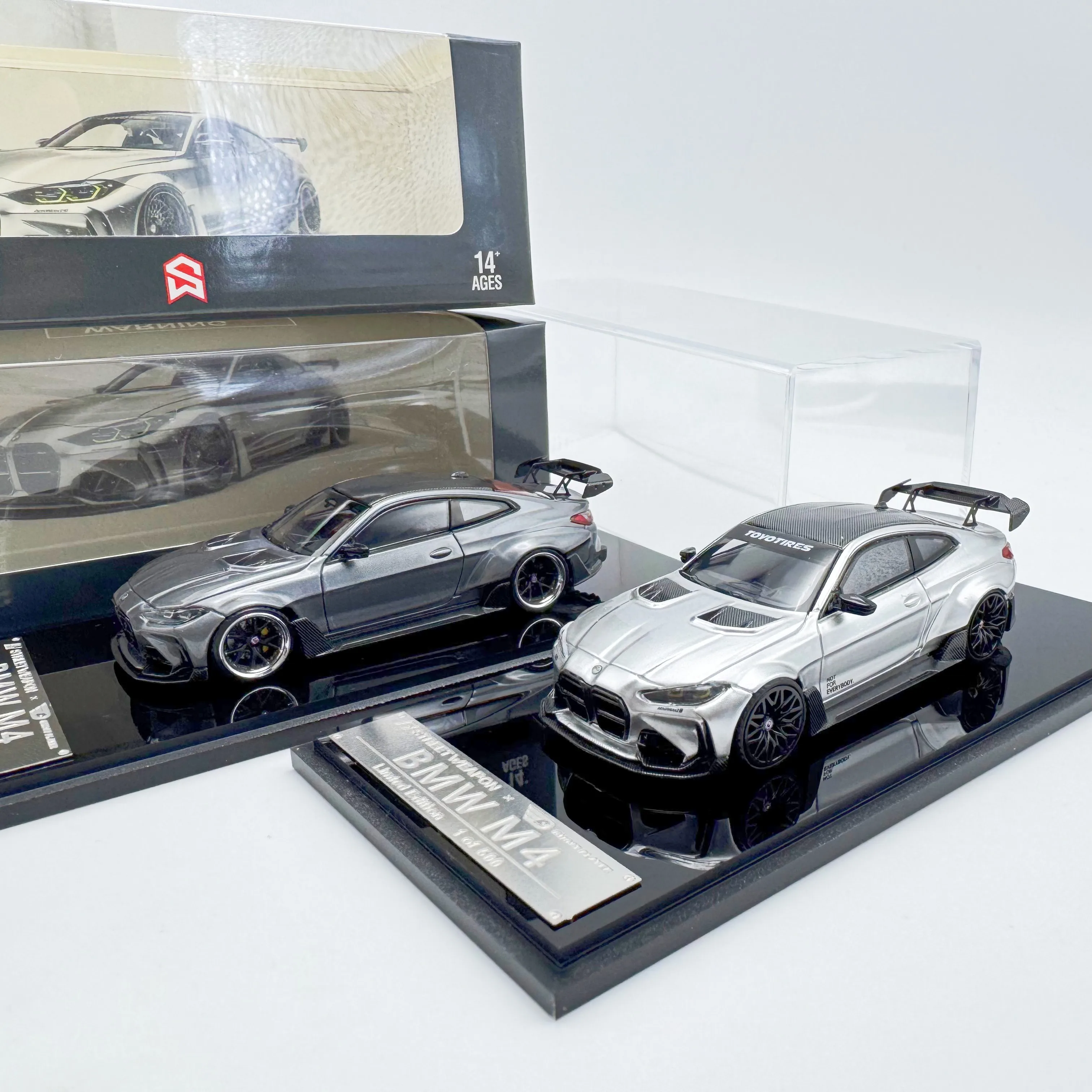 

SW 1:64 G82 M4 Hood Vent Diecast Alloy Car Model