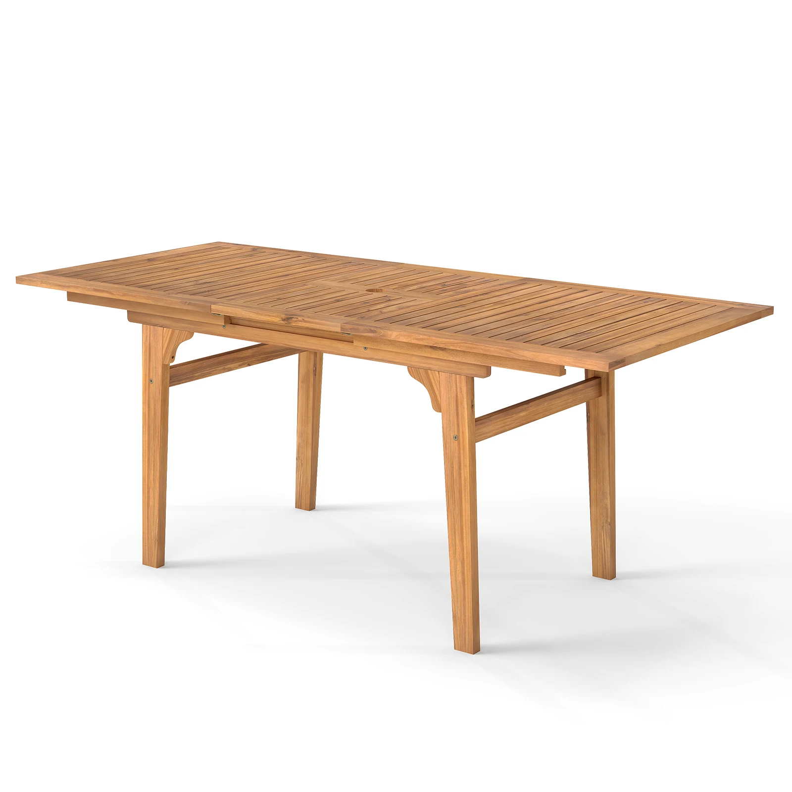 Expandable Outdoor Dining Table 55