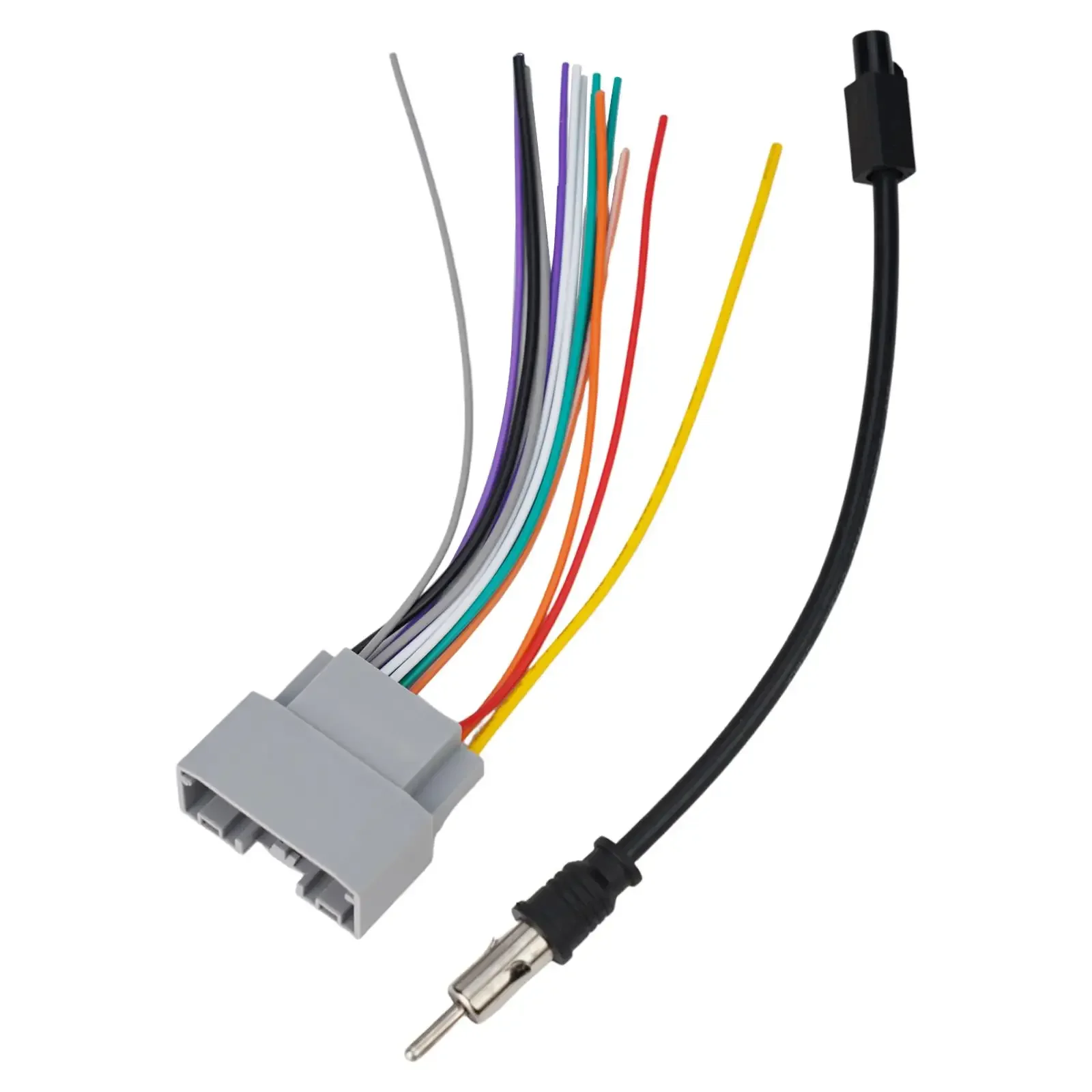 Câble adaptateur radio stéréo de voiture, fil SFP et antenne pour Jeep, Dodge, Commander, Grand, TraffFor Pages, Patr