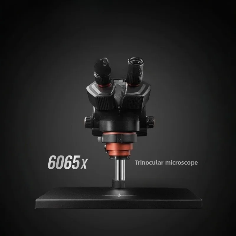 Trinocular microscope 0.6X-6.5X magnification continuous  equipment