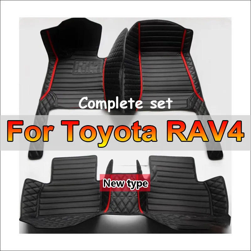 Car Floor Mats For Toyota RAV4 XA50 Hybrid(E-CVT) 2020 2021 2022 2023 2024 Suzuki Across Foot Pads Carpet Interior Accessories