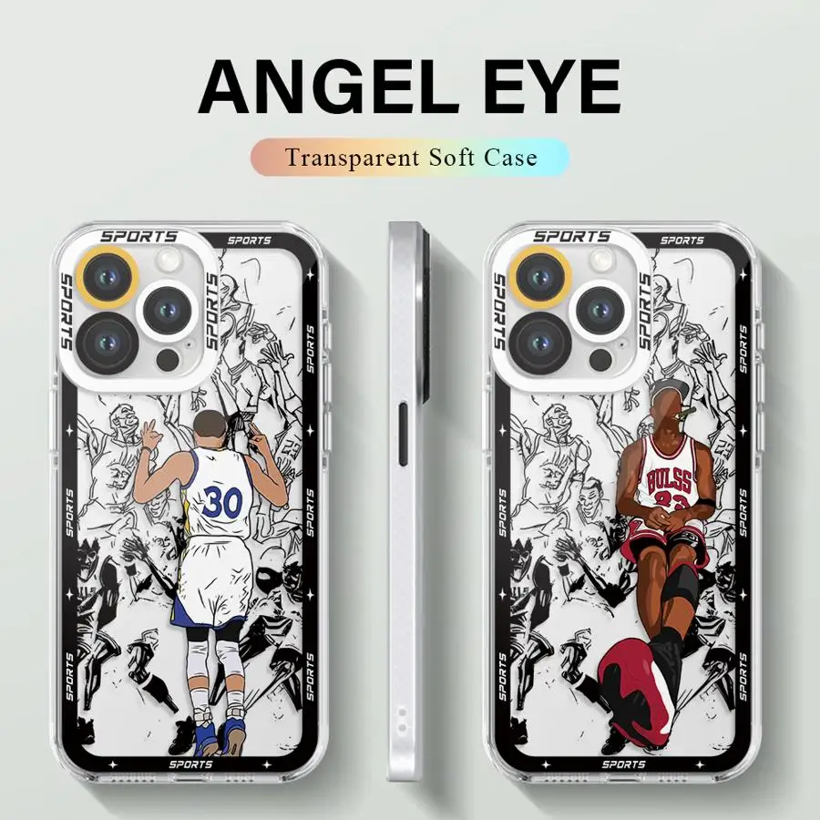 Cute Basketball Star Phone Case for Apple iPhone 15 16 Pro XS Max 13 14 Plus XR SE 7 8 12 11 Pro plus Matte