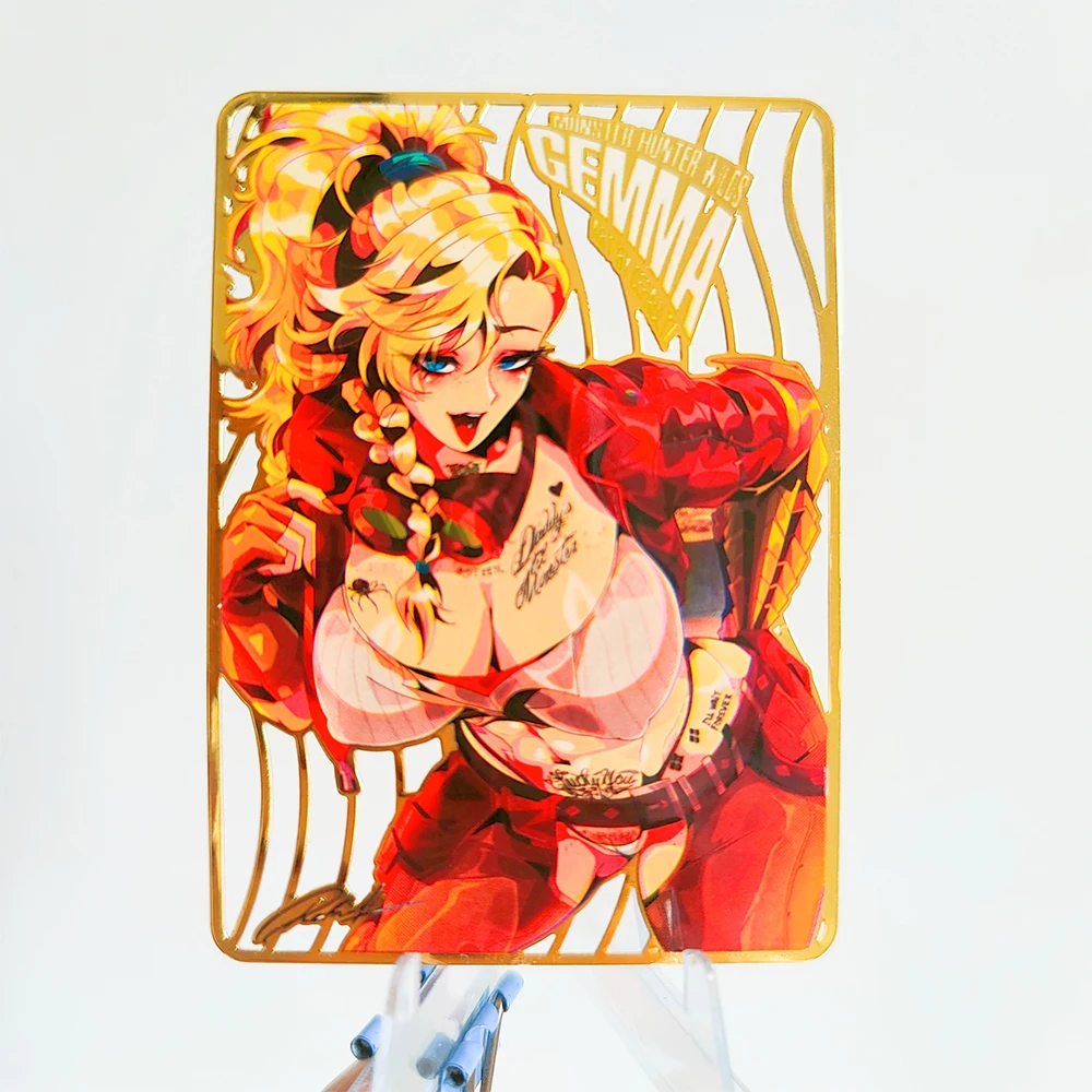 Godin verhaal Matsumoto Rangiku Changli Vivian Banshee Yinlin Genshin Impact Zani Collectible kaart metalen textuur vakantiecadeau