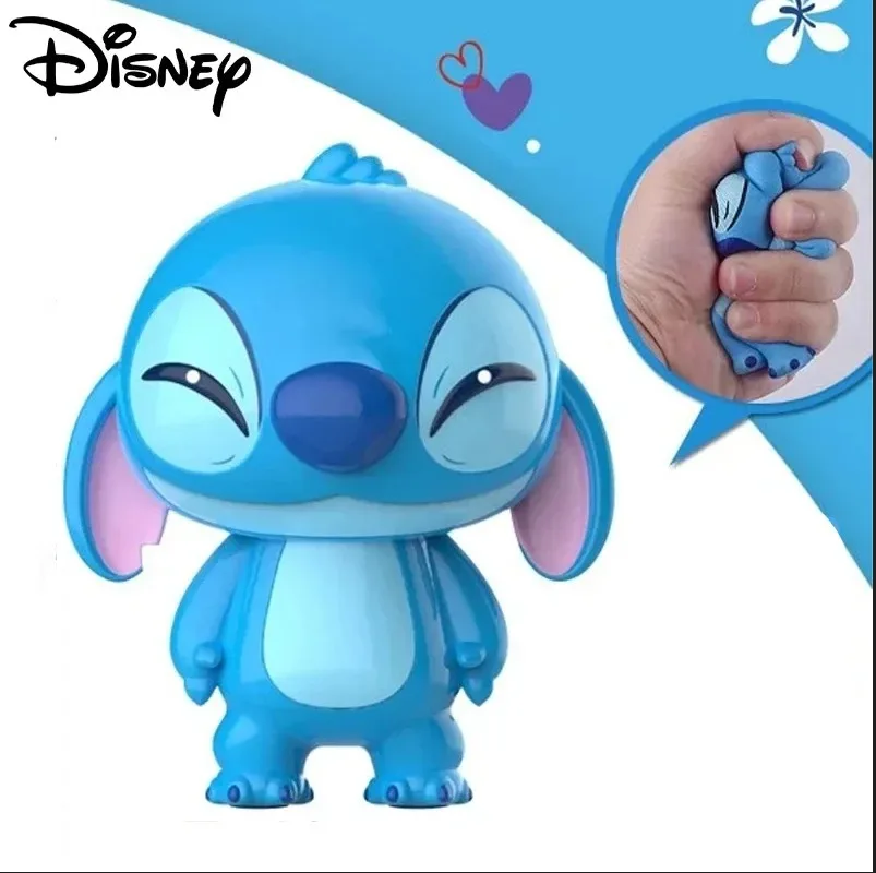 Stitch Decompress Toys Cute Disney Anime Soft Slow Rebound Toy Creative Table Ornaments Rising Squeeze Stress Reliever Kids Gift