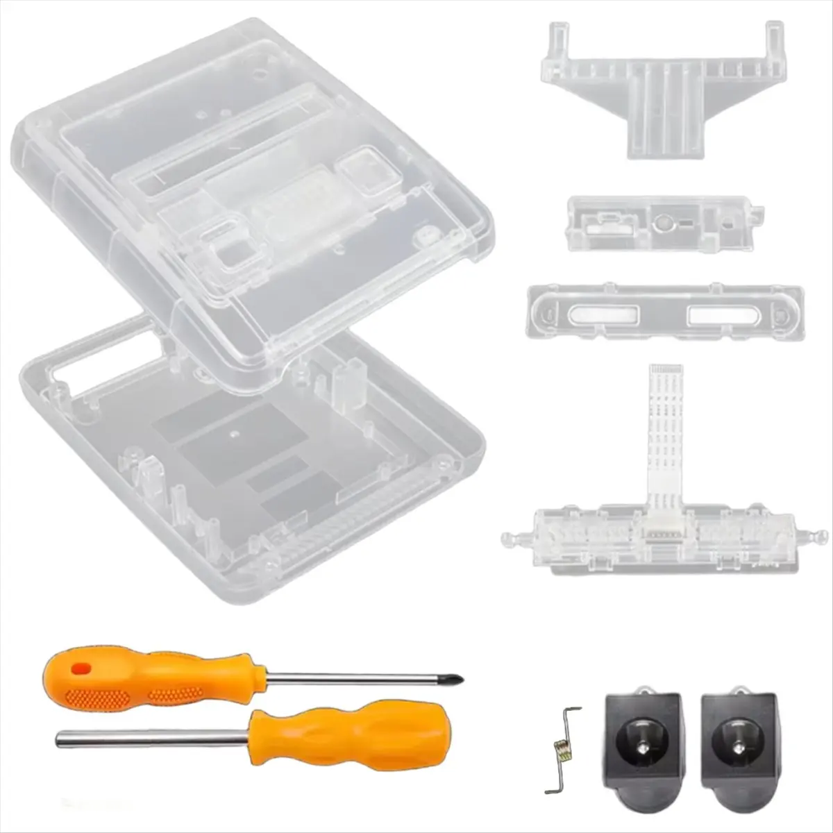 【♮•▲Today-Only!】SFC Replacement Case Transparent Box for Super Famicom Console Super Game Console
