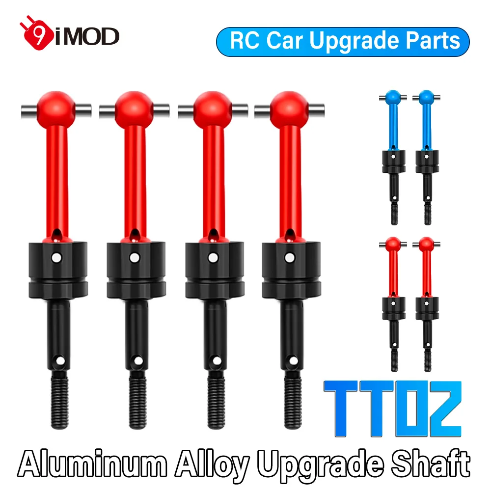 9IMOD 4Pcs 70mm CVD Drive Shaft For Tamiya TT02 1/10 RC On Road Car